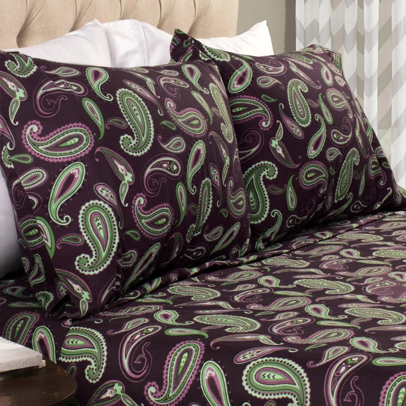 Vintage Paisley Pillowcase Set